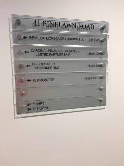 glass panel directory melville
