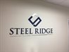 wealth advisor management logo wall brushed aluminum painted acrylic hauppauge industrial park village of islandia town of smithtown islip